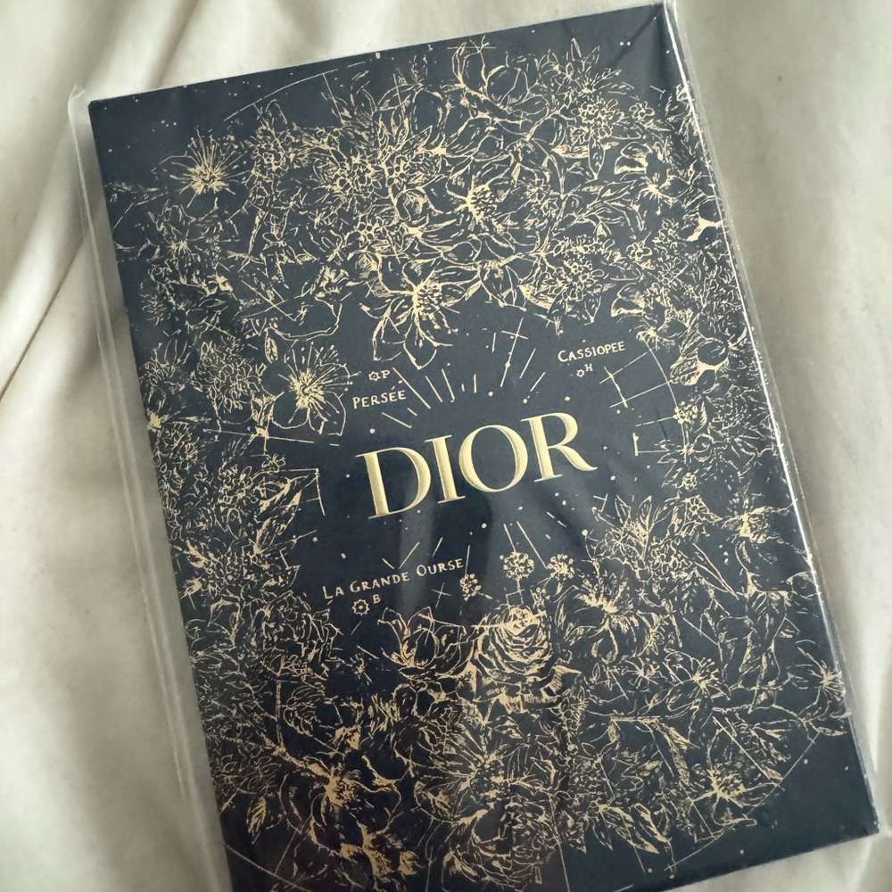 Brand New Dior Beauty Holiday Navy Blue 2022 Notebook